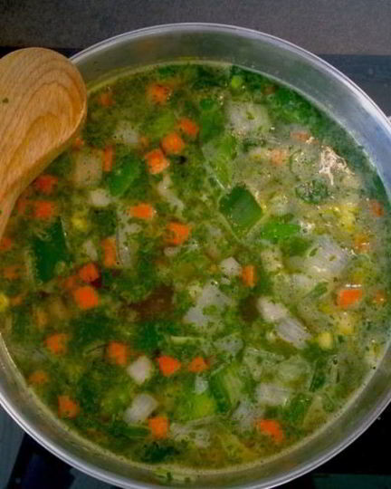 Рецепт зеленого борща