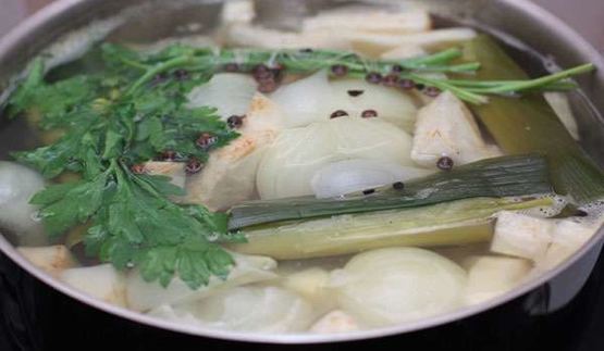 овощной бульон