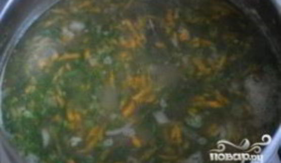 гороховый суп с копченой курицей