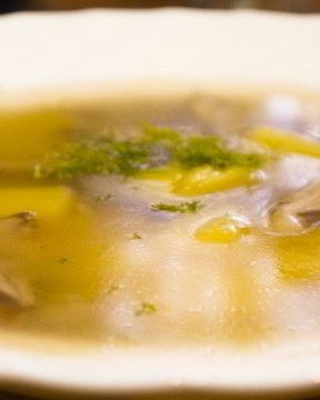 Грибной суп из маслят