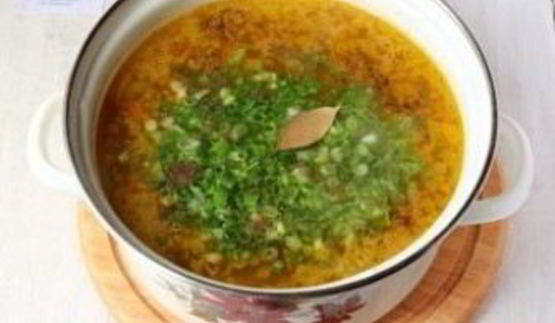 грибной суп из маслят