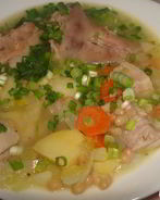 Испанский крестьянский суп Оллада