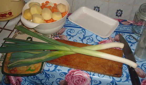 испанский крестьянский суп оллада