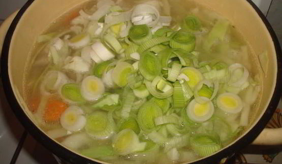 испанский крестьянский суп оллада