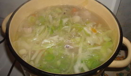 испанский крестьянский суп оллада