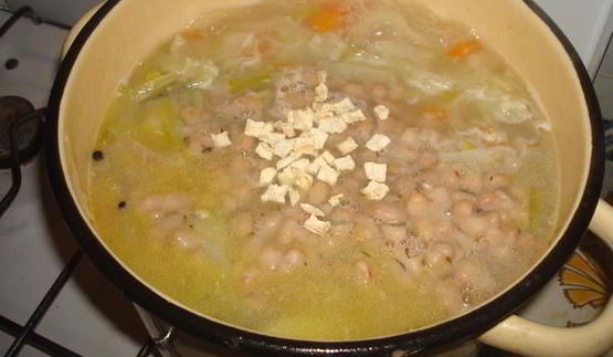 испанский крестьянский суп оллада