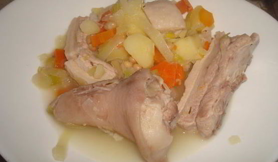 испанский крестьянский суп оллада