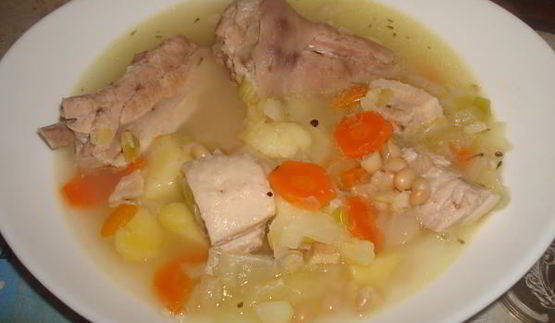 испанский крестьянский суп оллада