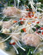 Итальянский свадебный суп