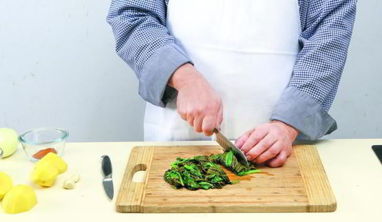 хорватский суп с молодой зеленью