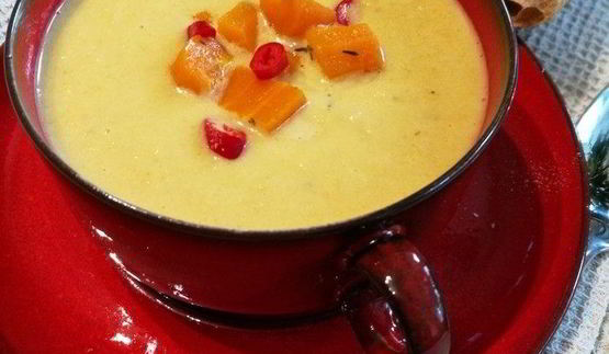 крем-суп из лука-порея и не только