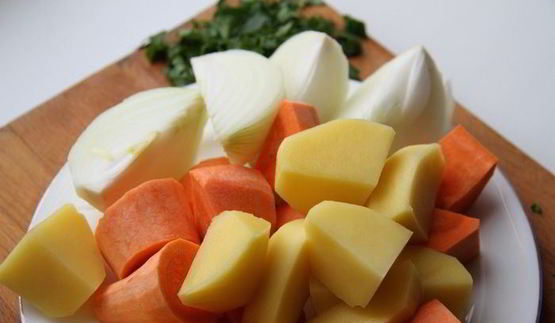 крем-суп из моркови