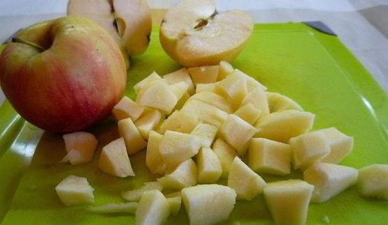 крем-суп из тыквы с яблоками