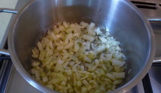 крем-суп из тыквы с яблоками