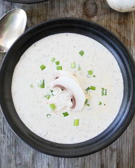 Рецепт крема-супа с грибами