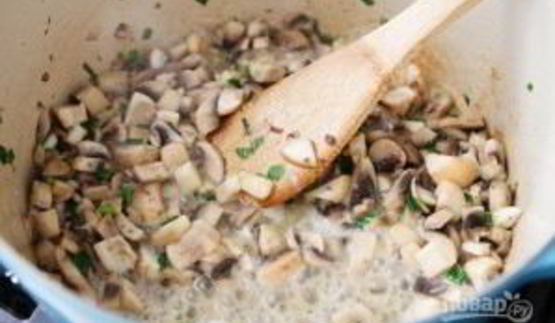 крем-суп с грибами