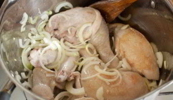 огненный куриный суп