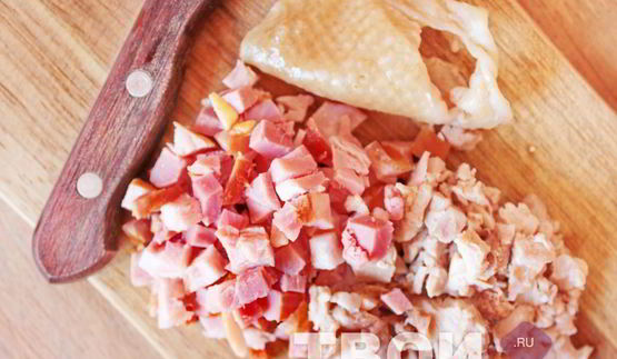 окрошка на сметане