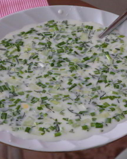 Рецепт окрошки