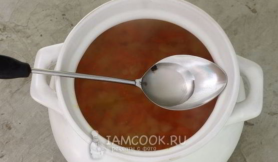 постный суп с вермишелью и картошкой