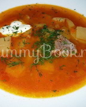 Простой томатный суп из мультиварки