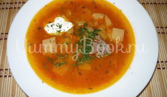 простой томатный суп из мультиварки