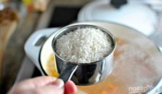 рисовый суп с курицей