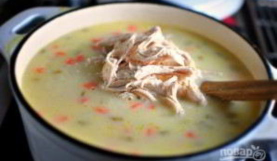 рисовый суп с курицей