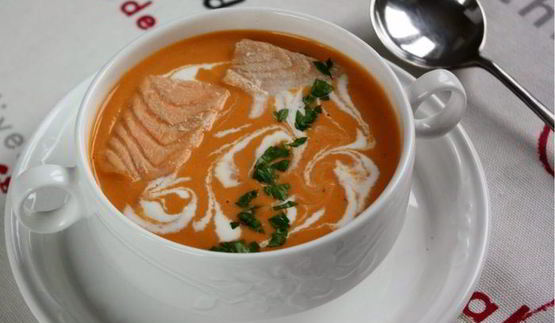 рыбный суп — chupi n de pescado