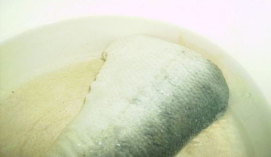 рыбный суп с семгой и сливками