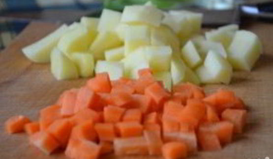 рыбный суп с семгой