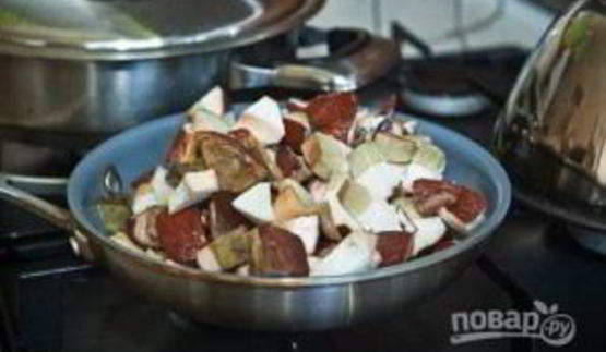 сливочно-грибной суп