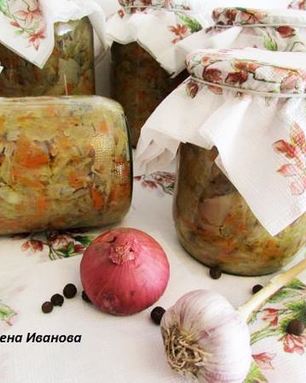 Грибная солянка