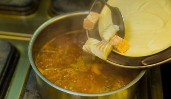 рыбная солянка