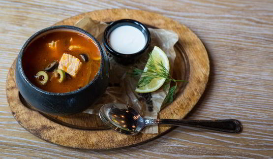 рыбная солянка