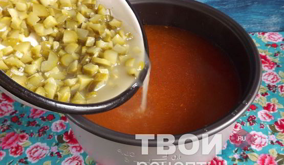 солянка мясная