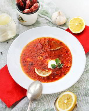 Солянка сборная мясная