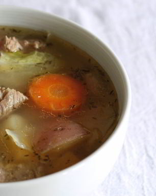 Суп из баранины с картошкой