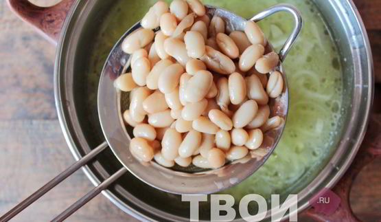суп из белой фасоли