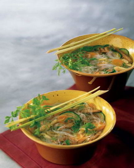 Рецепт супа из говяжьих хвостов с мелиссой