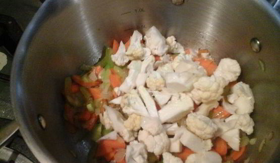 суп из индейки с полбой