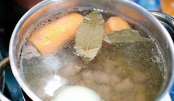 суп из куриных сердечек с клецками