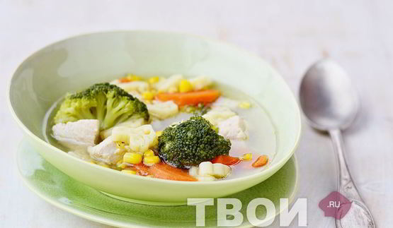 суп из курицы