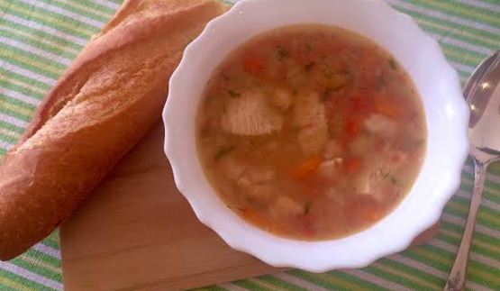 суп из нута