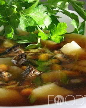 Суп из подосиновиков