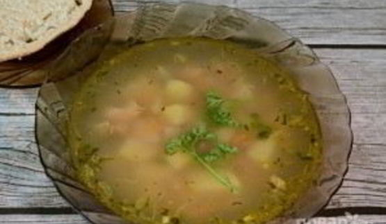 суп из рыбных консервов