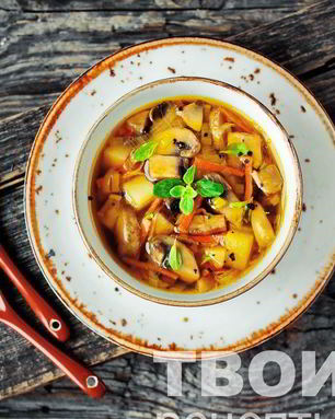 Суп из шампиньонов