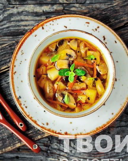 Рецепт супа из шампиньонов