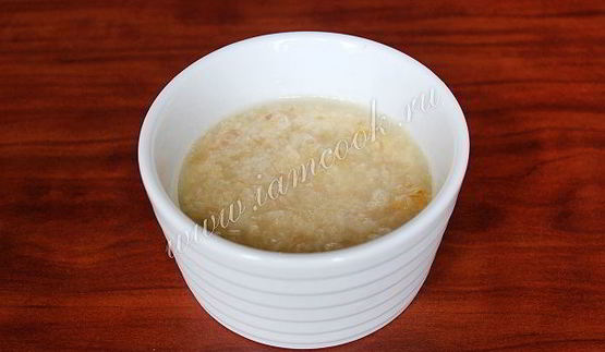 французский луковый суп пюре