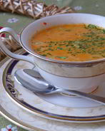 Голландский суп-пюре из паприки